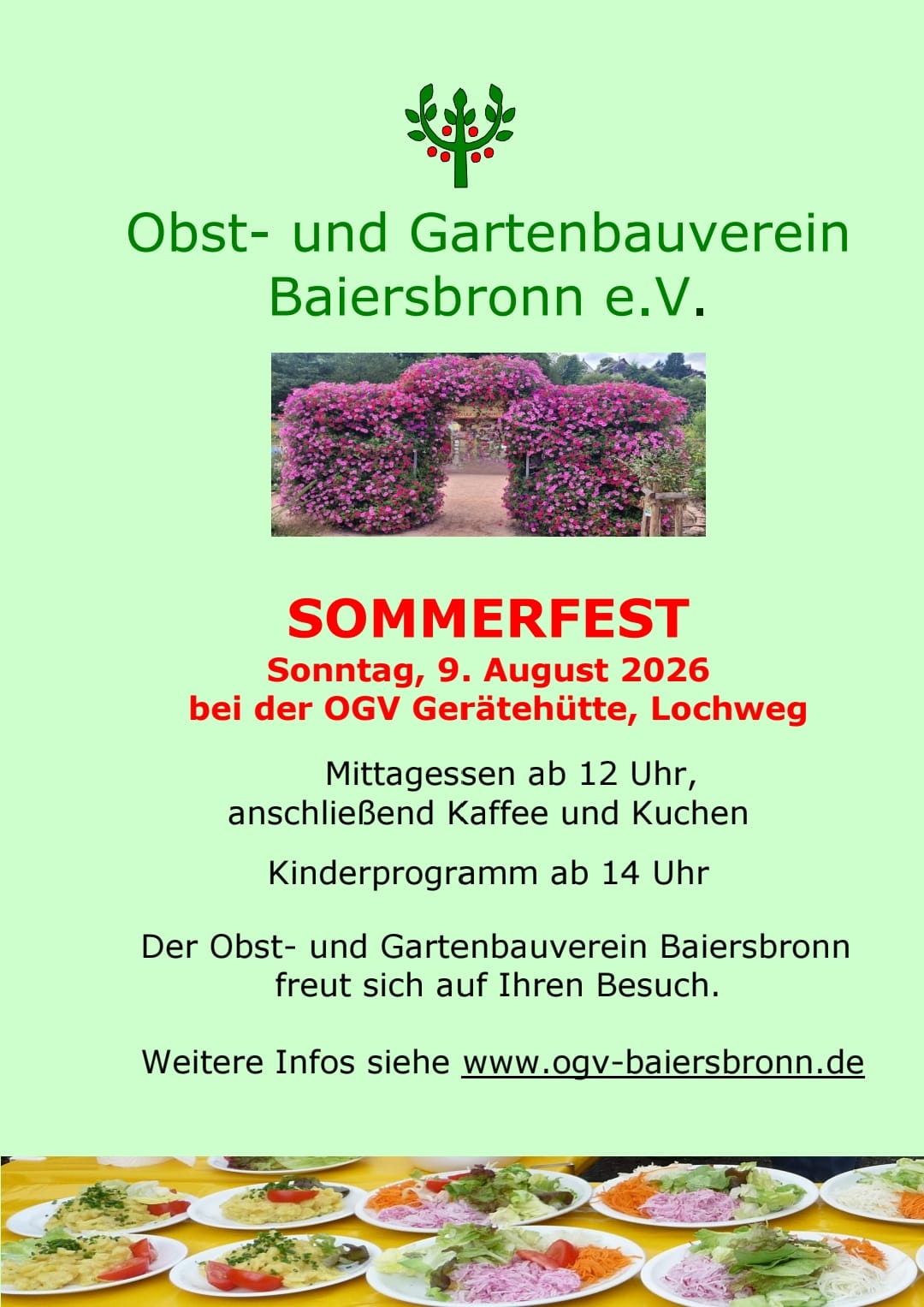 Poster Sommerfest 2026